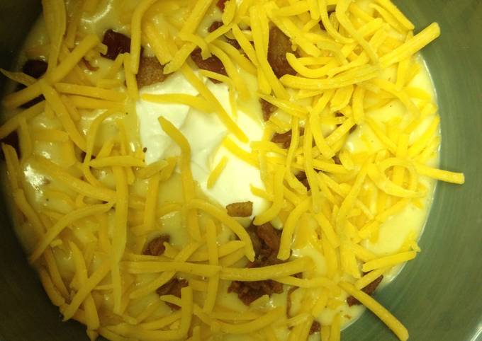 Recipe of Speedy Easy Potato Cheese Soup