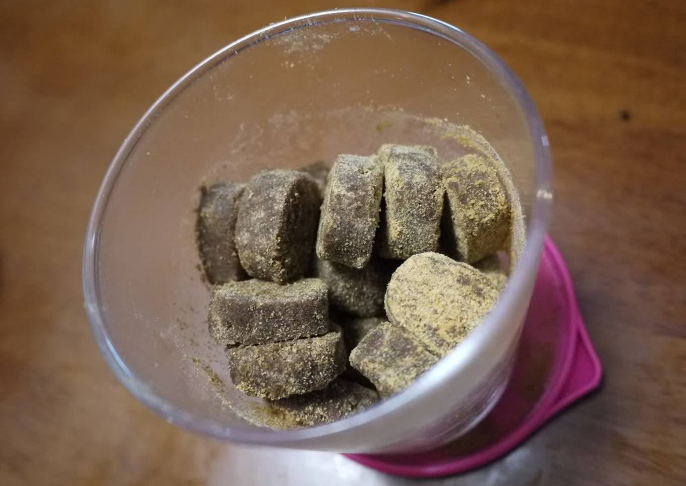 Bite-Sized Barley and Soy Flour Chews