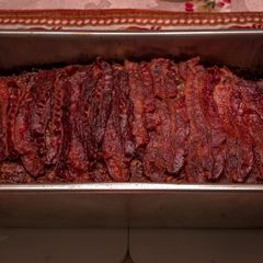 A picture of Mom's Meatloaf.