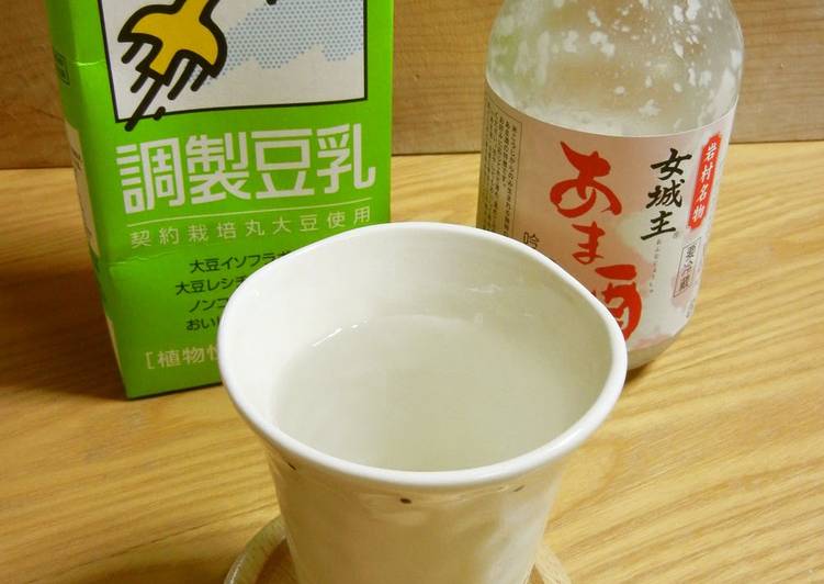 Amazake + Soy Milk, Recommended by a Sake Brewery Owner