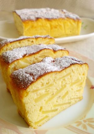 A picture of Oil & Gluten-Free Okara Apple Cake.