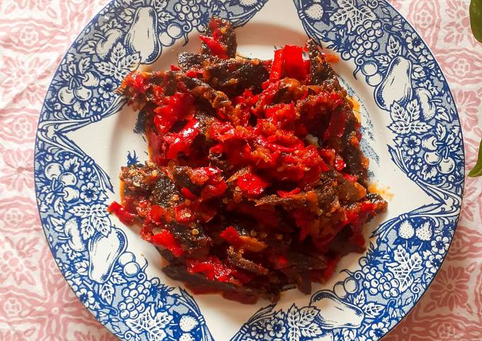 Cara Gampang Menyajikan Dendeng Balado yang Lezat