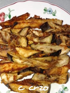 Una foto de Palitos de berenjena