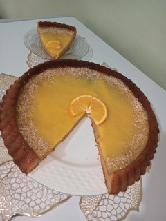 صورة لوصفة كيكة البرتقال قمة في الروعة 😋
