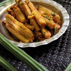 A picture of Spicy Drumsticks Sabji.