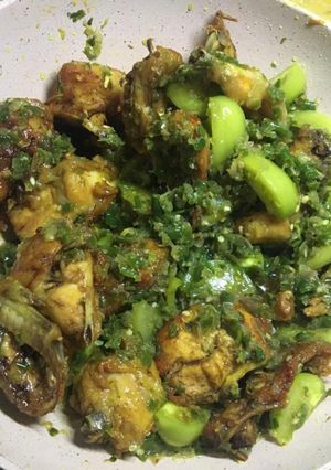 Foto resep Ayam Goreng Cabe Ijo