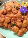195. Pisang Uli goreng madu