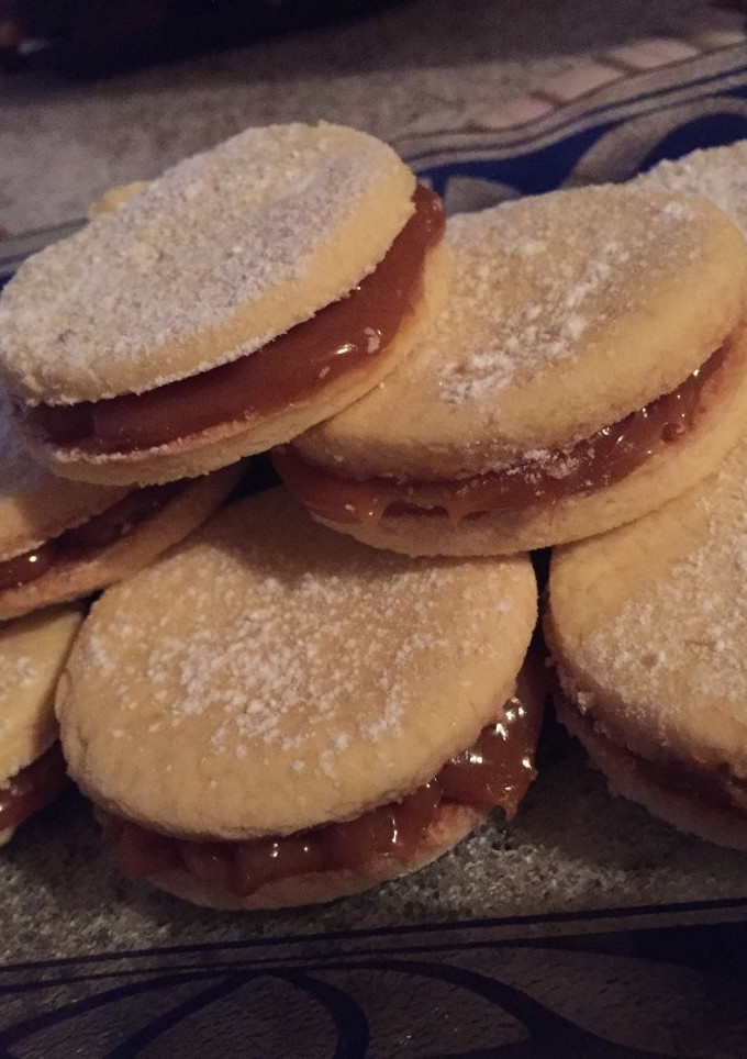 Una foto de Alfajores de maicena