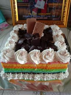 Foto resep Rainbow cake