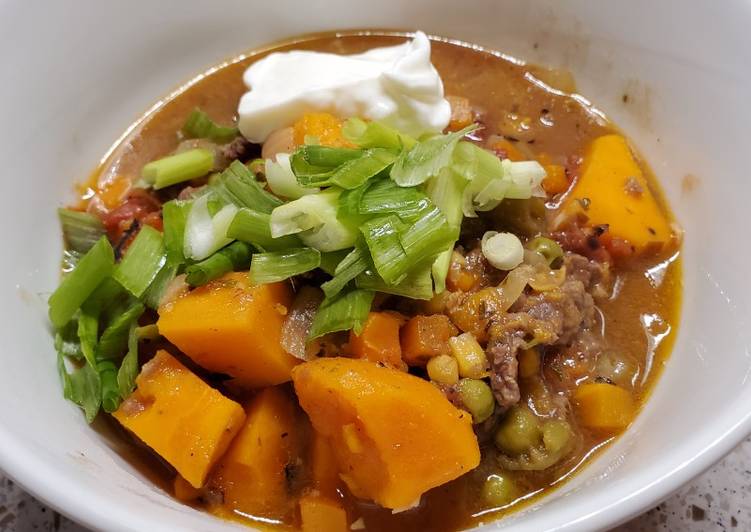 Simple Way to Make Speedy Crockpot Sweet Potato Stew