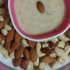 Badam kheer A picture of Badam kheer.