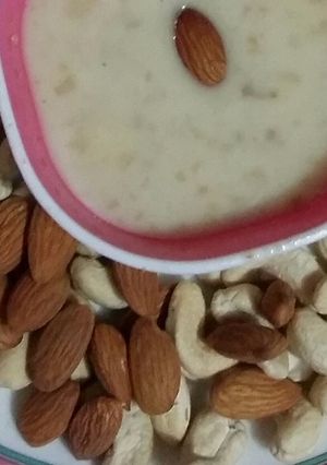 A picture of Badam kheer.