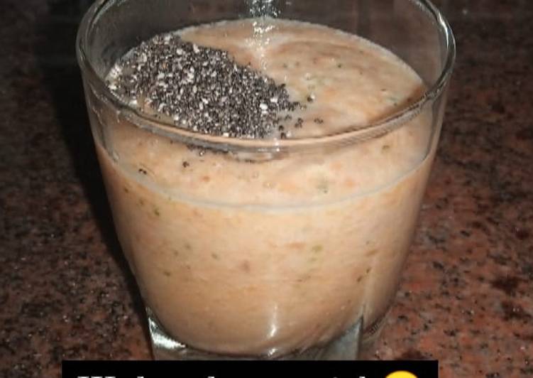 Easiest Way to Make Quick Carrot cucumber smoothie