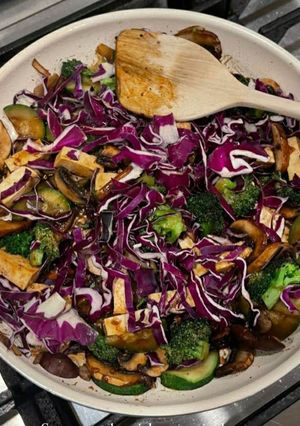 Foto de Legumes com Tofu