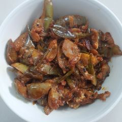 Brinjal Fry 🍆🍆/ Eggplant recipe / Quick side dish recipe for rice 😋😋 A picture of Brinjal Fry 🍆🍆/ Eggplant recipe / Quick side dish recipe for rice 😋😋.
