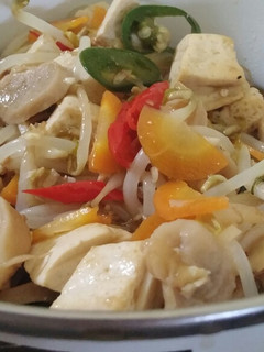 Foto resep Tumis tauge+tahu+baso+wortel