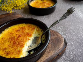 Crème brûlée à la vanille