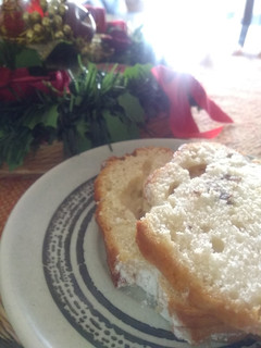 Una foto de Budín navideño