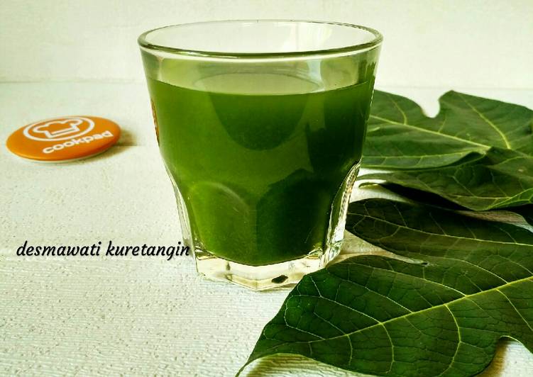 Bagaimana Menyiapkan Jamu Daun Pepaya Bisa Manjain Lidah Tutorial Resep Komplit