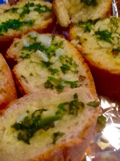 Una foto de Pan de ajo