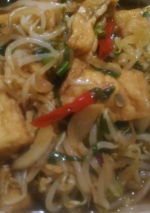 Foto resep Oseng toge,sawi,tahu,kol