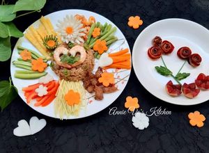 Hình của món Cơm chiên mắm ruốc Thái.