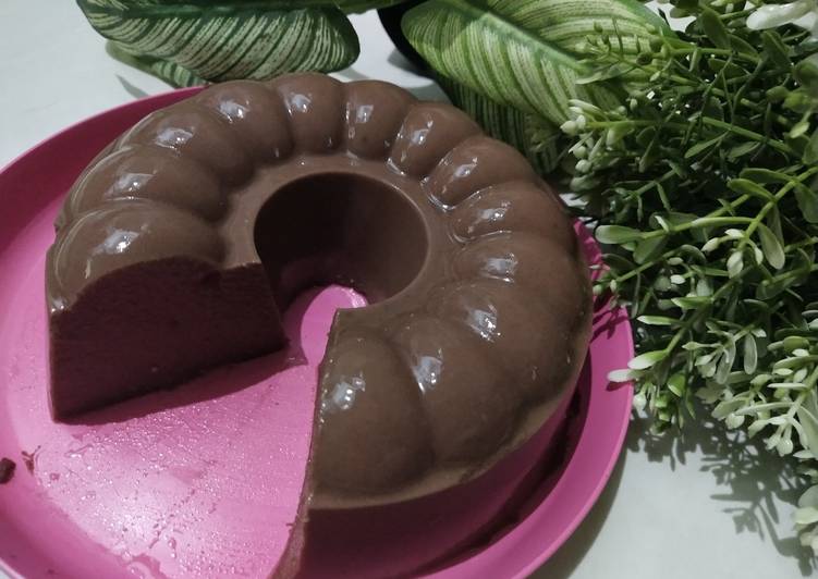 Pudding coklat