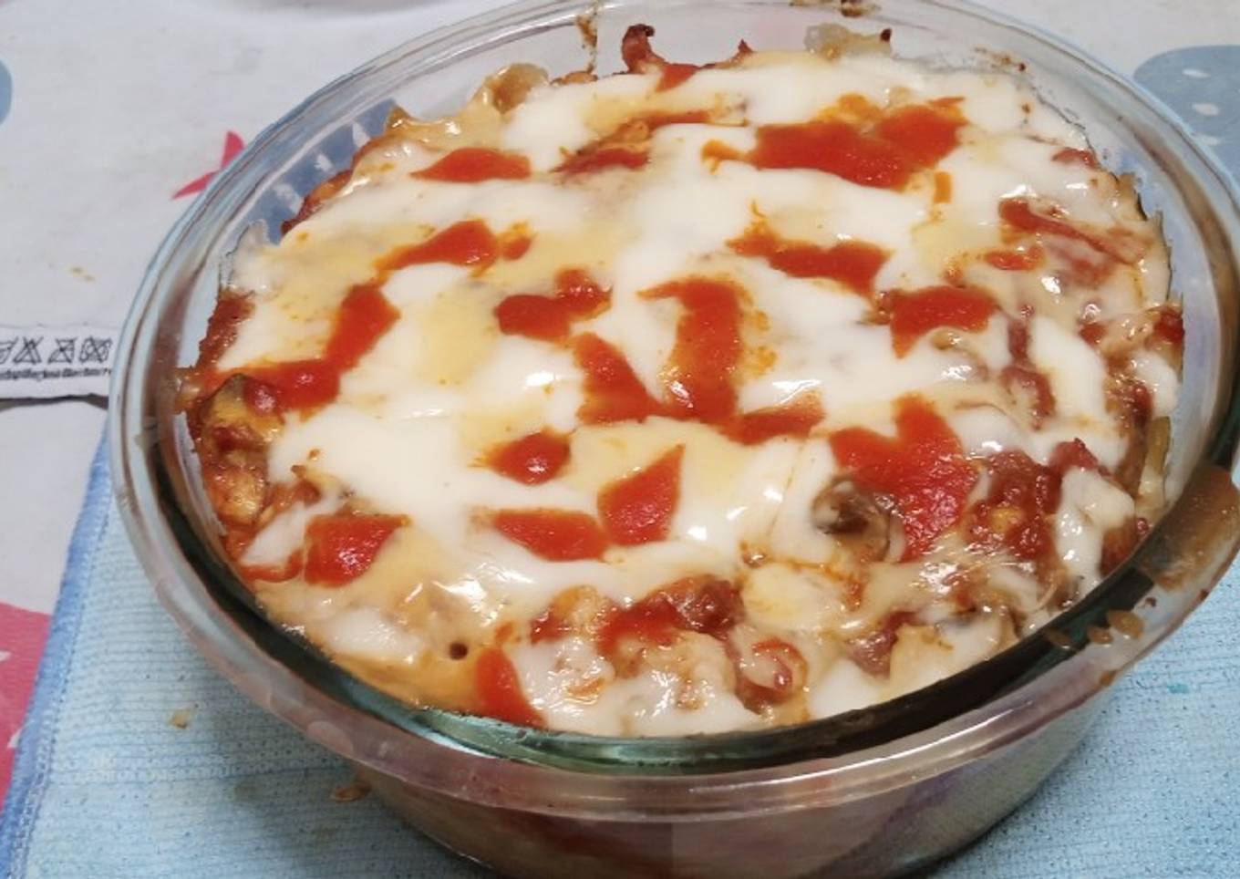 Skotel ayam jamur home made