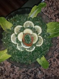 صورة لوصفة تبولة