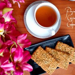 A picture of Quince jujube cinnamon tea.