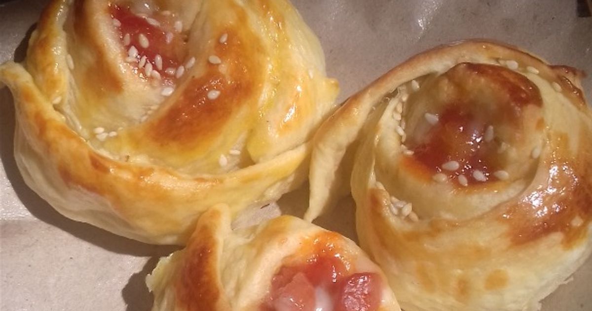 Membentuk Roti Resep Cara Membentuk Roti Bunga Dough Pizza oleh Cicik Ary - Cookpad