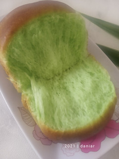 Foto resep Killer Toast Pandan Super Soft (Killer Soft Bread)/Roti Pandan