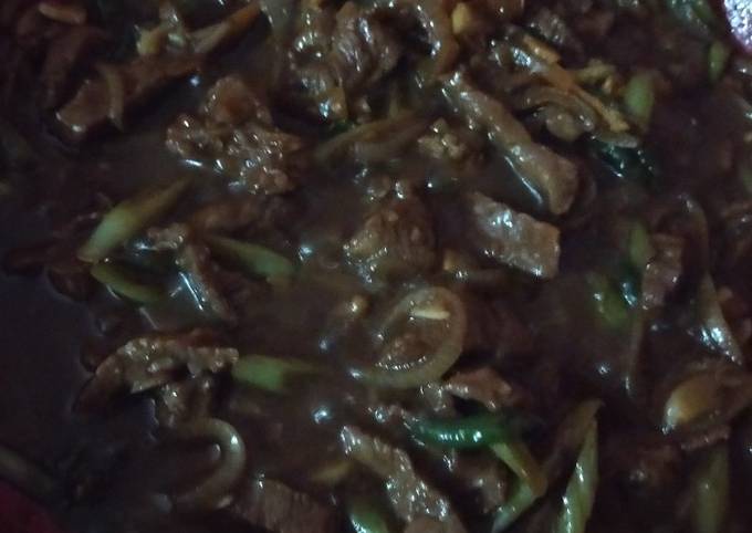 Daging sapi teriyaki