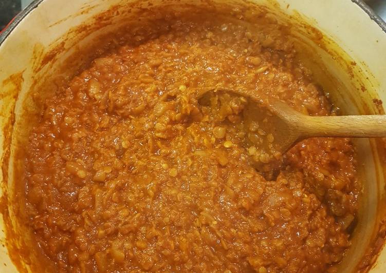 Steps to Cook Favorite Ethiopian Lentil Stew (Ye Misr Wot)