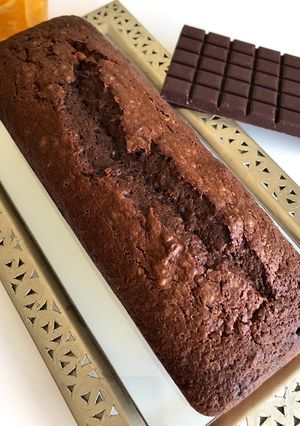 Une photo de Gâteau au chocolat et à l’orange