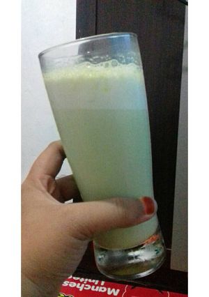 Foto resep Ice green tea latte