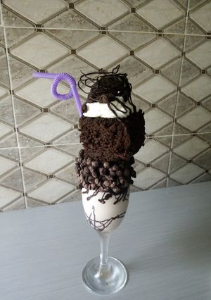 A picture of Oreo milkshake.