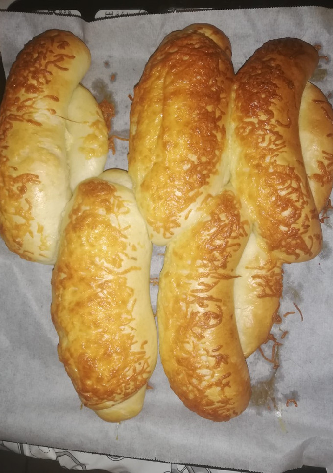 Sajtos bagett recept fotója