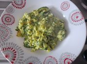 Una foto di zucchine uova