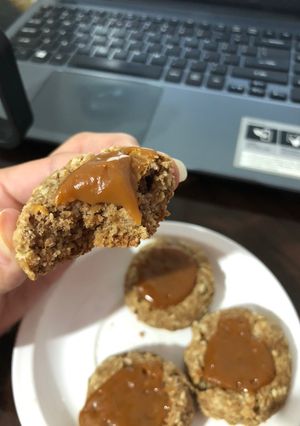 Una foto de Pepas de dulce de leche