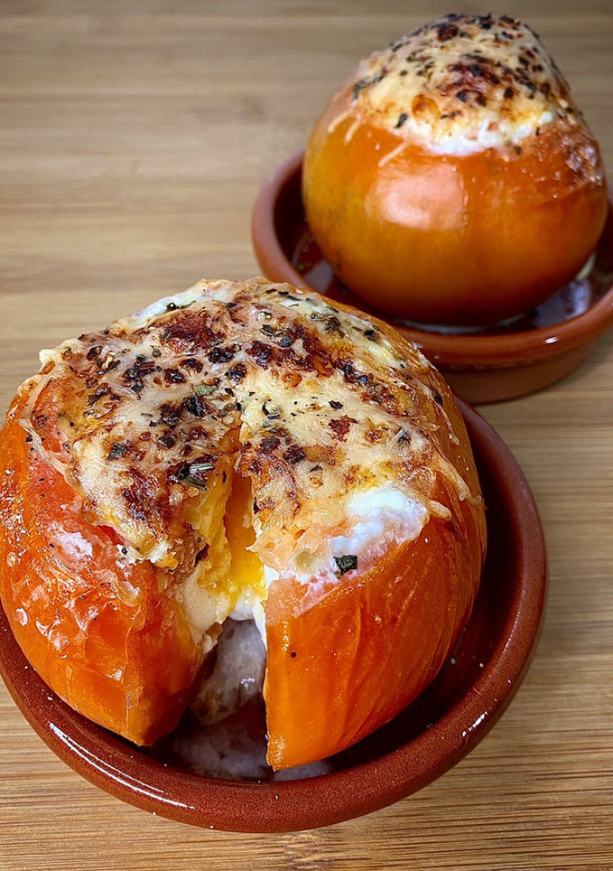 Una foto de Tomates rellenos