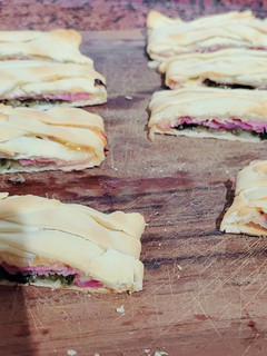 Una foto de Arrollado, trenza salada