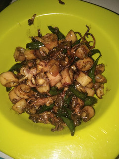 Foto resep Cumi tumis cabe ijo