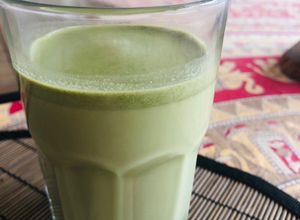 Una foto de Keto - Batido caliente de Té Matcha 💪💪💪🤗🤗🤗