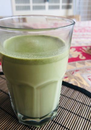 Una foto de Keto - Batido caliente de Té Matcha 💪💪💪🤗🤗🤗