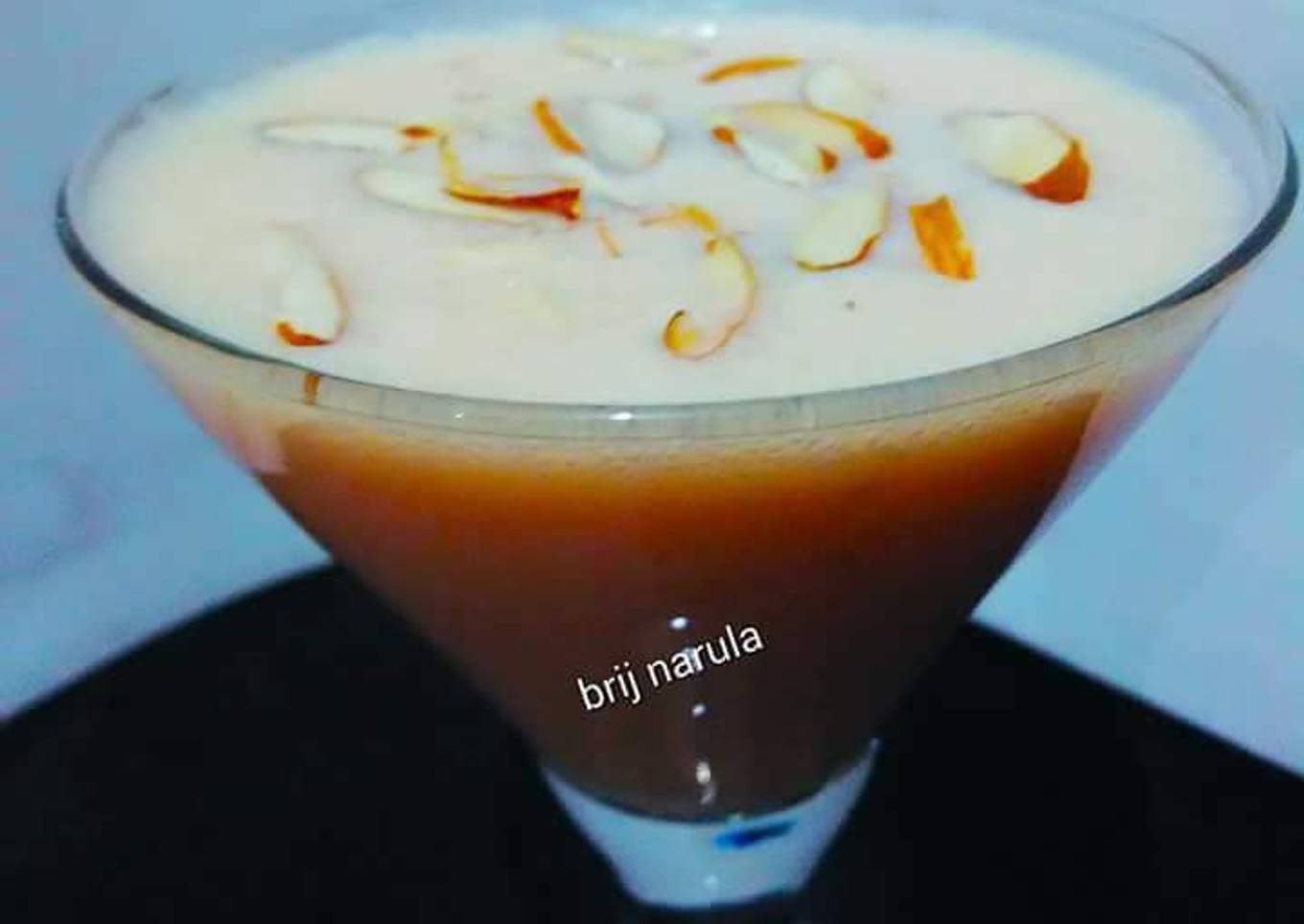 Honey Banana milk shake