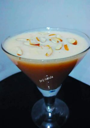 A picture of Honey Banana milk shake.