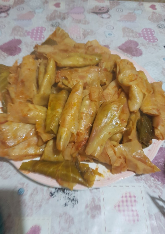 صورة لوصفة كرمب (ملفوف) محشي