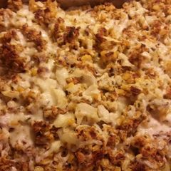 A picture of Chicken stuffing casserole.