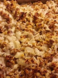 A picture of Chicken stuffing casserole.